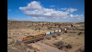 BNSF Action in Crozier Canyon: Feb. 2022