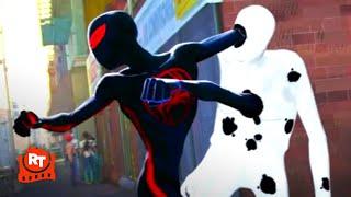 Spider-Man: Across the Spider-Verse (2023) - Miles vs. The Spot Funny Fight Scene | Movieclips