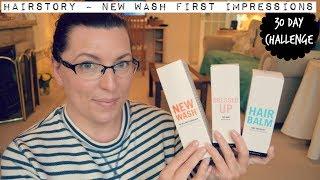 Hairstory - New Wash First Impressions & Demo | Down to Earth Beauty | Fun | WavyKate