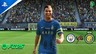 FC 25 - Man City vs Al Nassr - Ft. Ronaldo vs Haaland | PS5™ [4K60]