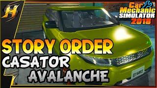 Car Mechanic Simulator 2018 | Story Order 22 | Castor Avalanche