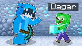 Jugando Minecraft siendo un Zombie Amistoso!