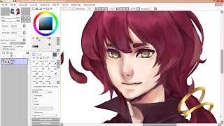 How I Color on Paint Tool SAI (Voiceover Tutorial)