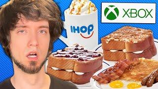 I ate EVERY item on the IHOP gamer menu!