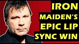 Iron Maiden: Their Epic Lip Sync Fail on Television German TV PIt - Wasted Years