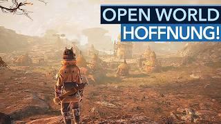 Eine Open World, die wir gerne retten wollen! - Towers of Aghasba im Survival-Check