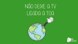 Não deixe a TV ligada a toa