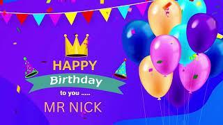 Happy Birthday Mr Nick