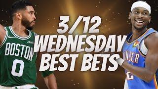 Best NBA Bets, Player Prop Picks, Parlays, Predictions FREE Wednesday Today March 12th 3/12