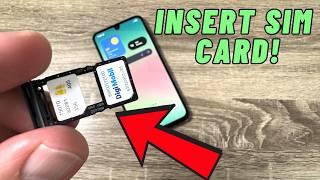 How to INSERT SIM & MEMORY CARD in Samsung Galaxy A26 5G