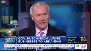 Governor Asa Hutchinson on CNBC's Squawk Box