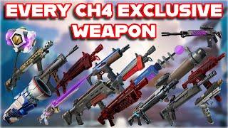 Ranking EVERY CHAPTER 4 EXCLUSIVE WEAPON In FORTNITE HISTORY From WORST To BEST