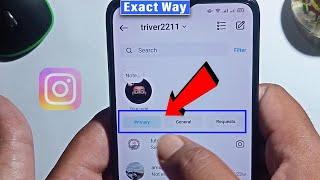 How to Get Primary and General messages on Instagram 2024 [Easy]