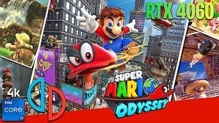 Super Mario Odyssey - Yuzu 4k | RTX 4060 + i7 13700HX | Performance Testing