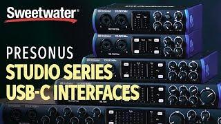 PreSonus Studio Series USB-C Audio Interfaces Overview