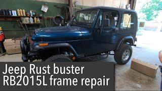 Jeep yj rust buster frame repair RB2015L