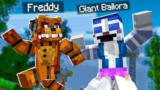 Ballora Becomes a Giant | Minecraft Five Nights at Freddy’s FNAF Roleplay