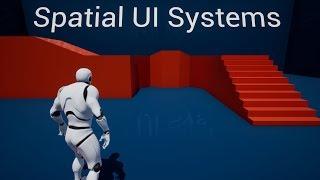 Spatial UI Systems | Unreal Engine