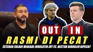 RASMIHector Bidoglio Dipecat. Esteban Solari Jadi Jurulatih Johor Darul Ta'zim?