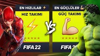 EN HIZLI TAKIM vs EN GÜÇLÜ TAKIM // FIFA 22 KARİYER MODU KAPIŞMA