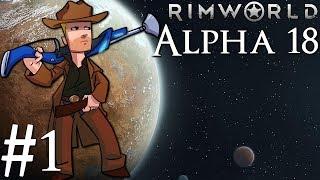 Rimworld Alpha 18 | BETA PATCH | Part 1 | Farming in Permawinter