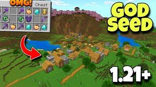 (God Seed) For Minecraft 1.21 Bedrock And PE | Seed Minecraft 1.21 | Minecraft Seeds