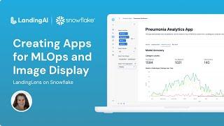 Creating Streamlit Apps for Visual AI | MLOps and Image Display Examples | LandingLens on Snowflake