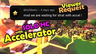 TDS Solo HC Strat with Accelerator - Tower Defense Simulator Roblox