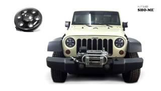 LED-фара Sho-Me 7" (Jeep, Toyota, Harley) avtodilizhans com ua