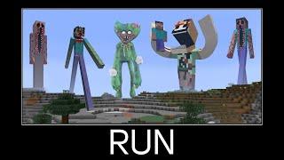 Compilation Scary Moments part 35 - Wait What meme in minecraft