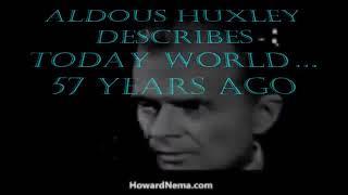 Aldous Huxley Predicts Modern World (1950)