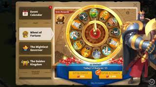 10 Spinning Richard Wheel for max value | Rise of Kingdoms F2P