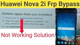 Huawei Nova 2i (RNE-L22 )FRP Bypass#2022