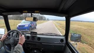 1986 Suzuki Samurai Test Drive and Cold Start Video