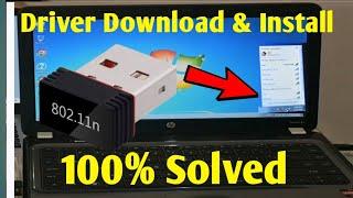 Fixed 802.11n WiFi USB Adapter Driver Download & Install  USB WIFI 802.11 n Driver Windows 7/8/10