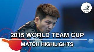 2015 World Team Cup Highlights: FAN Zhendong vs LASHIN El-Sayed ( Groups)