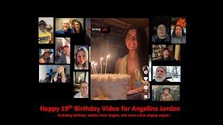 Angelina Jordan | Happy 19th Birthday! Wonderful World fan/angel tribute | short version