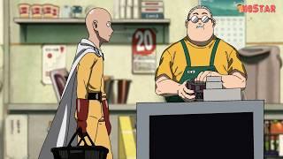 Saitama accidentally goes to Sakomoto's shop and this happen