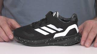 adidas Kids Run Falcon 5 Elastic Lace Shoes (Little Kid) SKU: 9984268