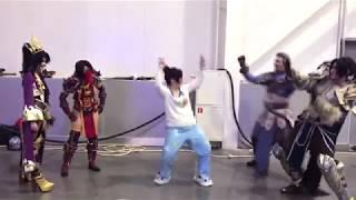 Epic WoW Dance on Igromir / Comic Con Russia 2017