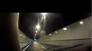 Driving through Brisbane, Australia tunnel systems ..mp4