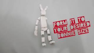 FNAF Withered Bonnie DIY AIR DRY CLAY TOY