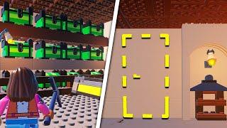 How to build a SECRET Loot Room! LEGO Fortnite