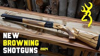 The Browning Over Under NEW Shotguns 2024! (SHOT Show)