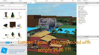 Roblox Lumber Tycoon 2 Uncopylocked with scripts 2020 | SonicLOL Gaming