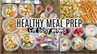 EASY ONE WEEK OF HEALTHY BREAKFAST AND LUNCH IDEAS FOR BUSY MOMS | WEIGHT LOSS MEAL PREP FOR WOMEN |