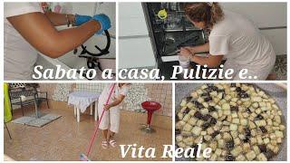 Sabato a Casa// Pulizie e vita Reale  #puliziemotivazionali #pulisciconme #vlog