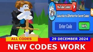 *NEW CODES DECEMBER 29, 2024* Pull a Sword ROBLOX | ALL CODES