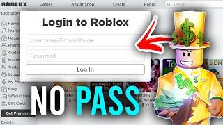 How To Login To Your Roblox Account Without Password - Full Guide