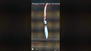 BLUE GEM Navaja Knife Cased #shorts